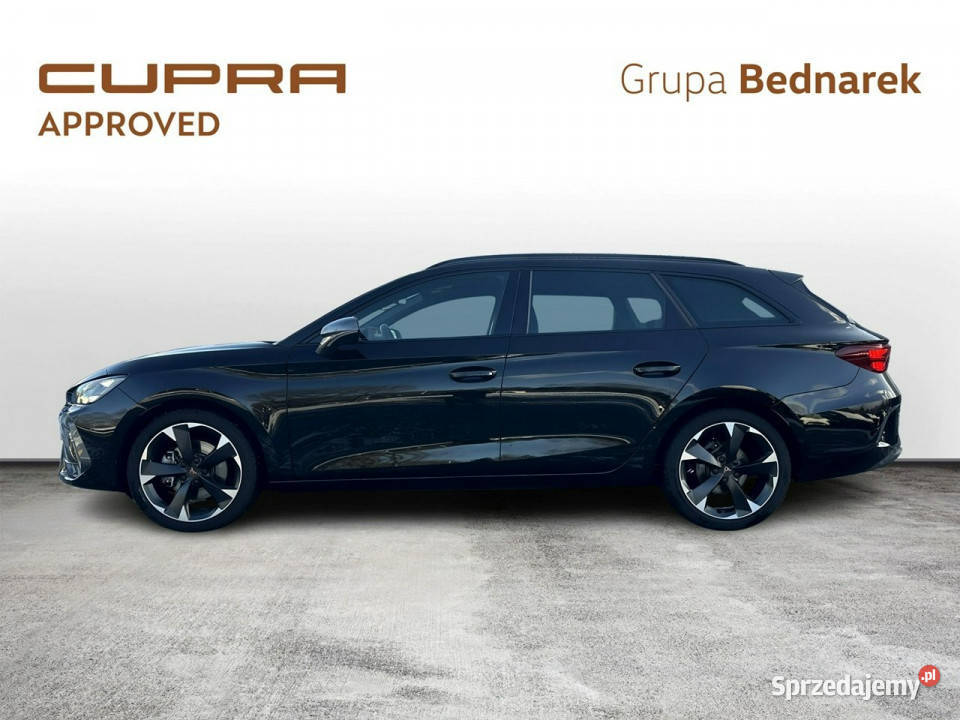 Cupra Leon Bezwypadkowy Salon Polska Serwis ASO czarny Leon Leon Łódź