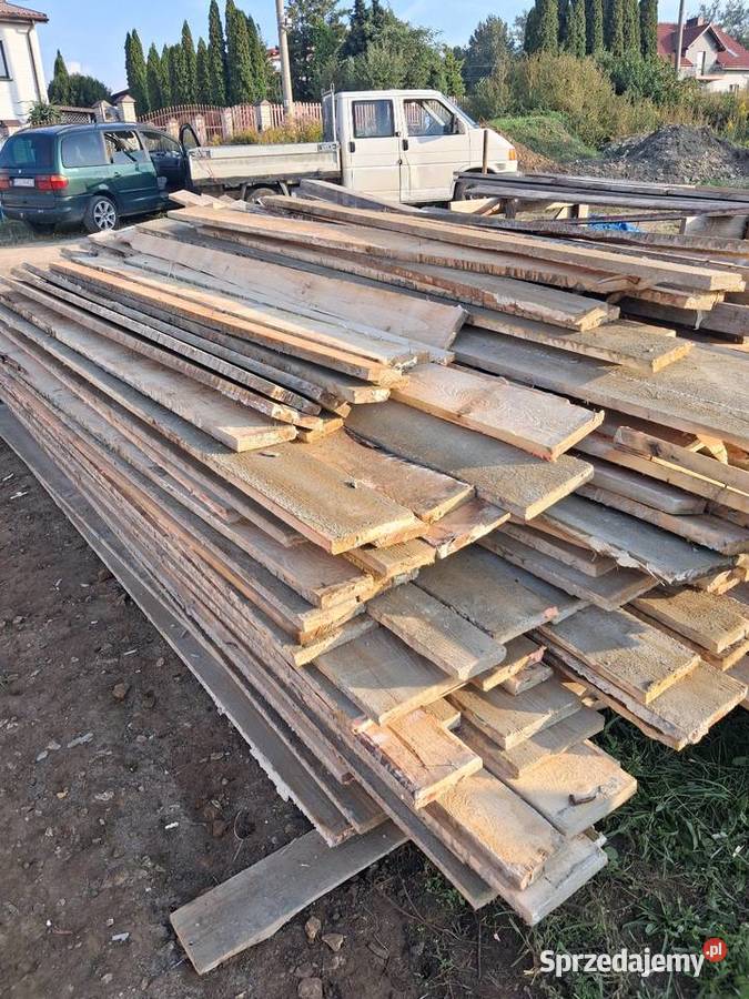 Sprzedam deski tegorocznej budowie Balin