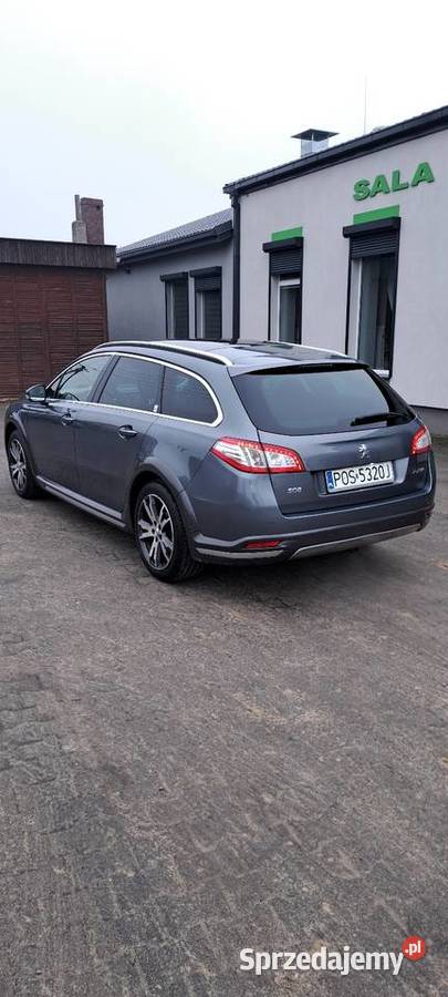 Peugeot 508 20 HDI rxh 167 Full mega zadbany skórzana tapicerka wielkopolskie Ostrów Wielkopolski