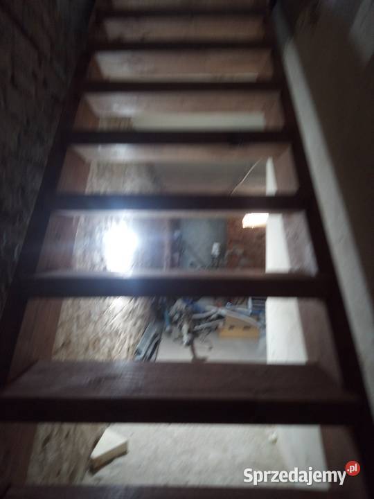 Schody drewniane młynarskie mocne tanio Gorzów Wielkopolski sprzedam