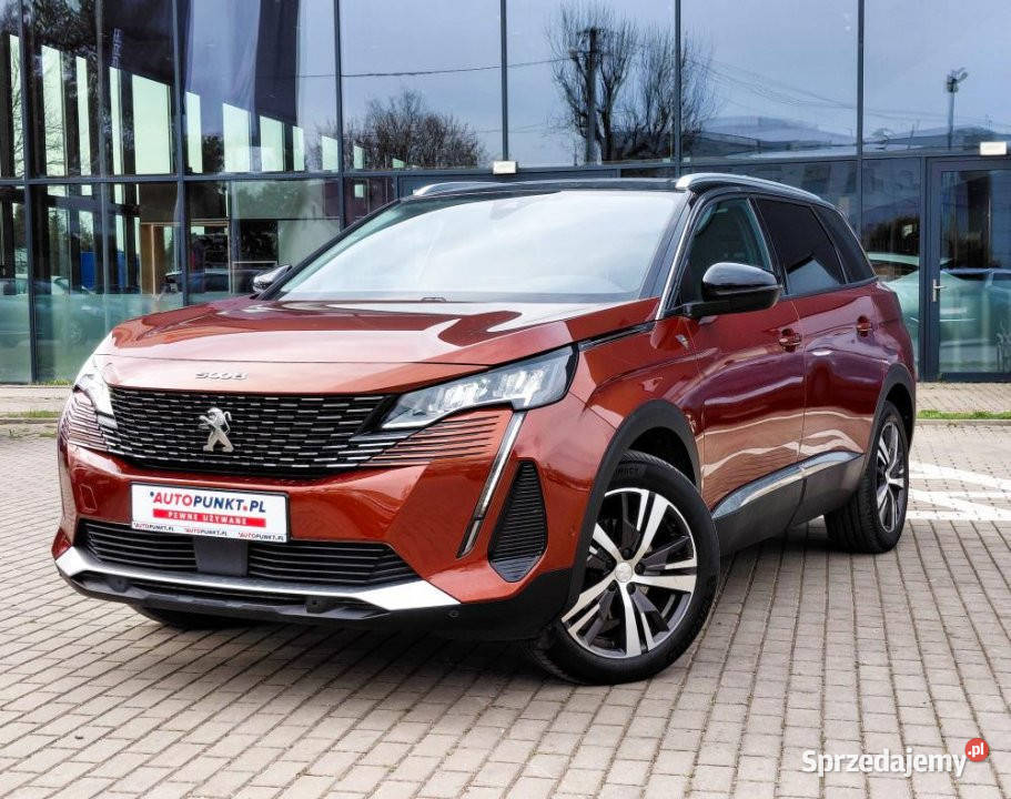 Peugeot 5008 2021r FV23 7 MIEJSC LED BLIS Kamera małopolskie