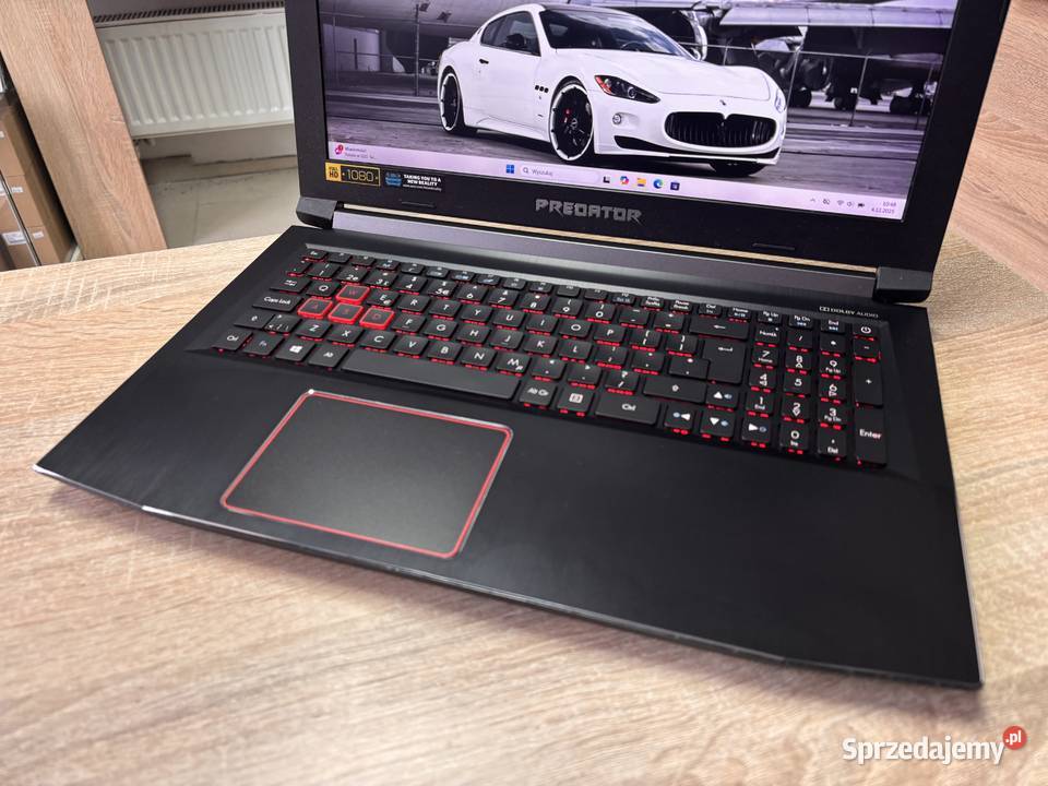 Laptop Acer Predator Helios 300 i78750H 16GB ram Rzeszów