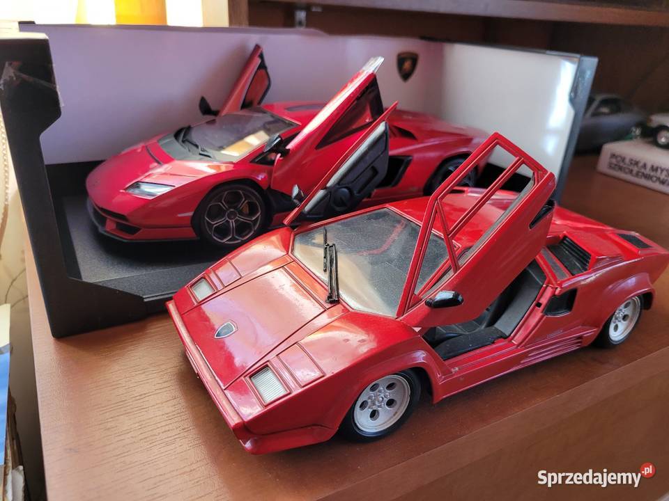 Model Lamborghini Countach 118 Polistil Tonka dolnośląskie Legnica