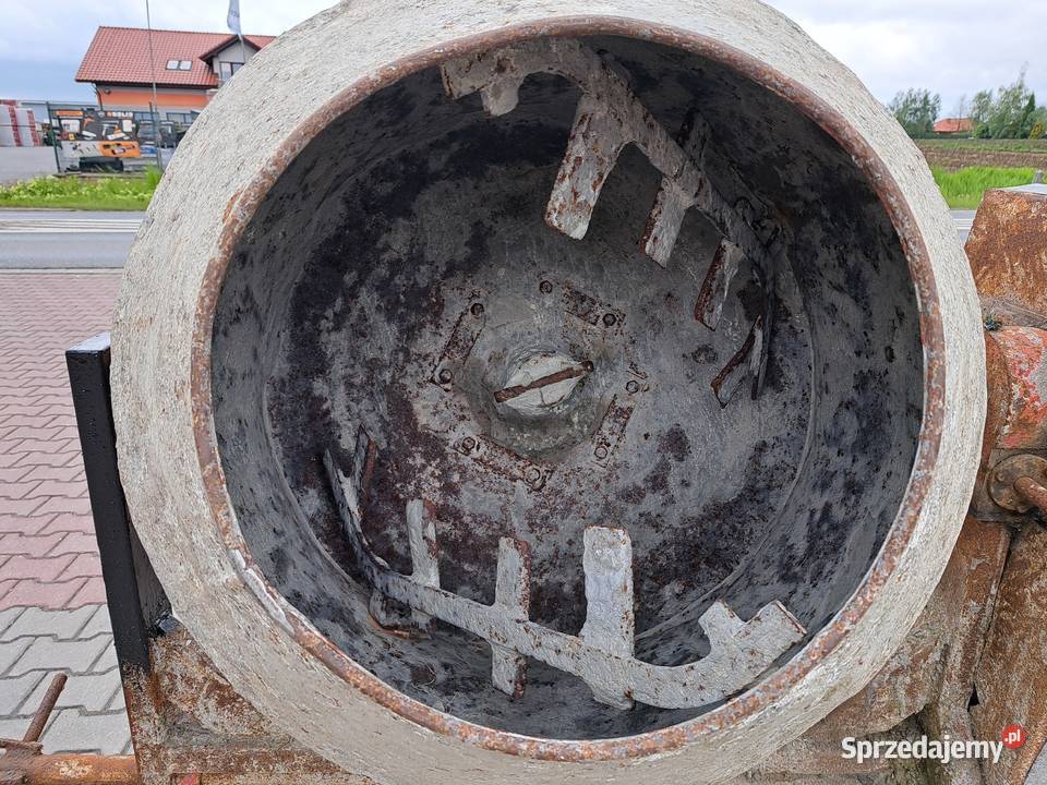 Betoniarka mieszalnik bębnowy 150 l 400v Betoniarki Proszowice