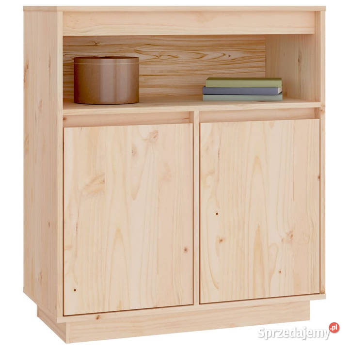 Szafka 70x34x80 lite drewno sosnowe WM814384 Warszawa