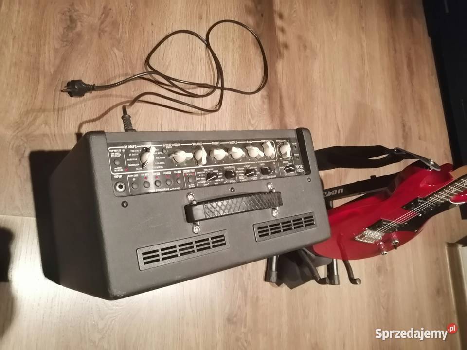Gitara Ibanez i wzmacniacz Vox Valvetronix stan