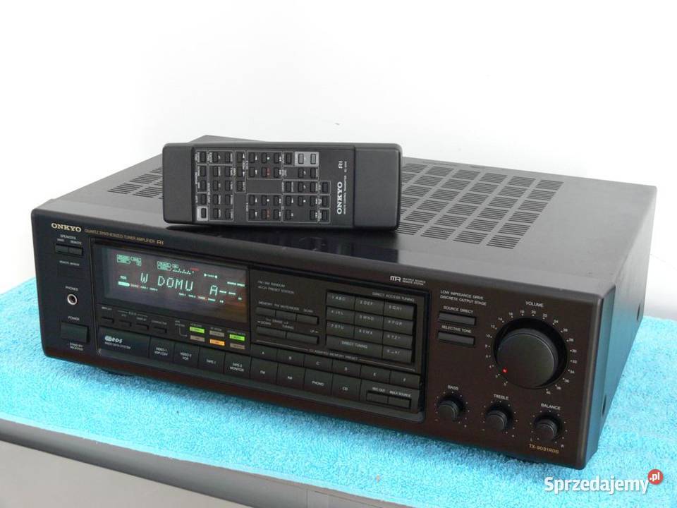 Amplituner Onkyo TX9031 RDS pilot 280 wat Amplitunery Jasło