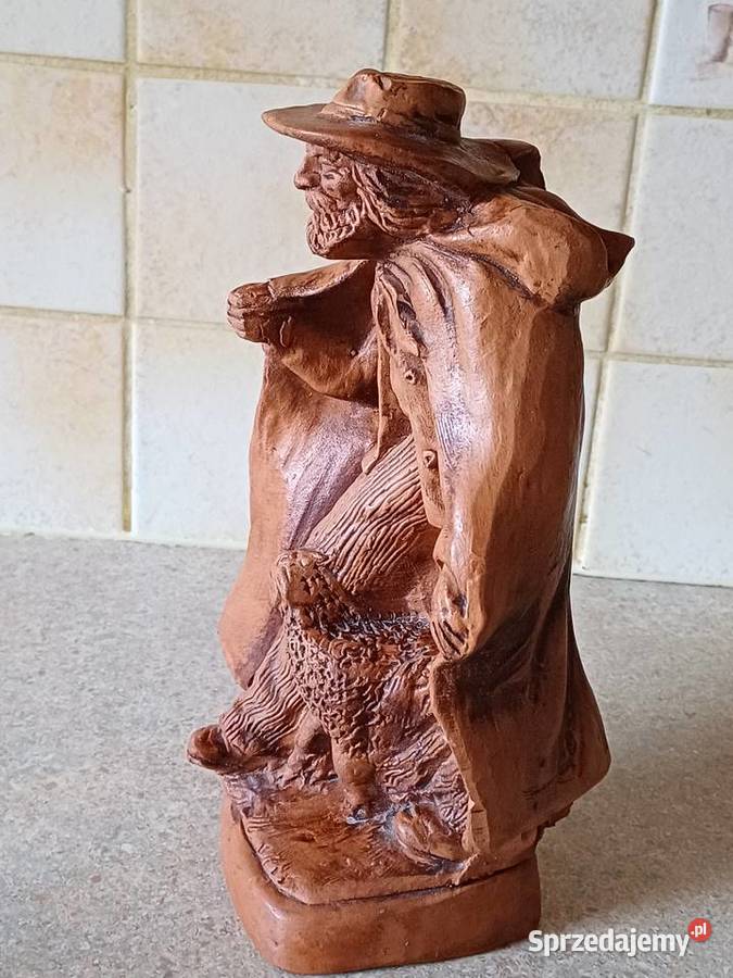vintage figurka z terakoty Nowy Targ