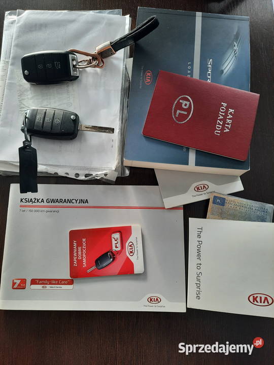 Kia Sportage mod 2015r 16GDI 135 salon orglakier immobilizer Wałbrzych sprzedam