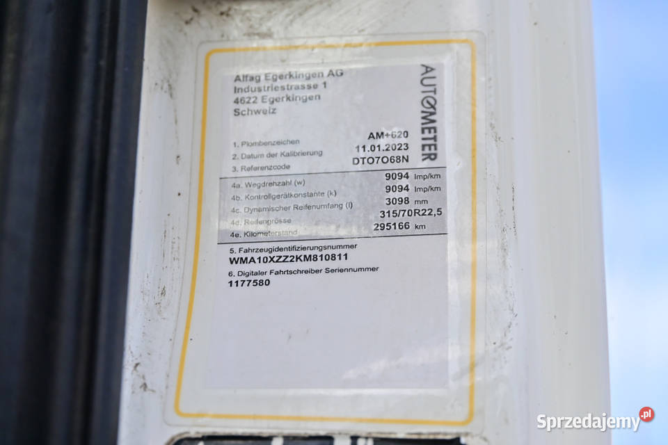 Ciagnik MAN TGS 18500 Euro 6 PTO Hydraulika Warszawa