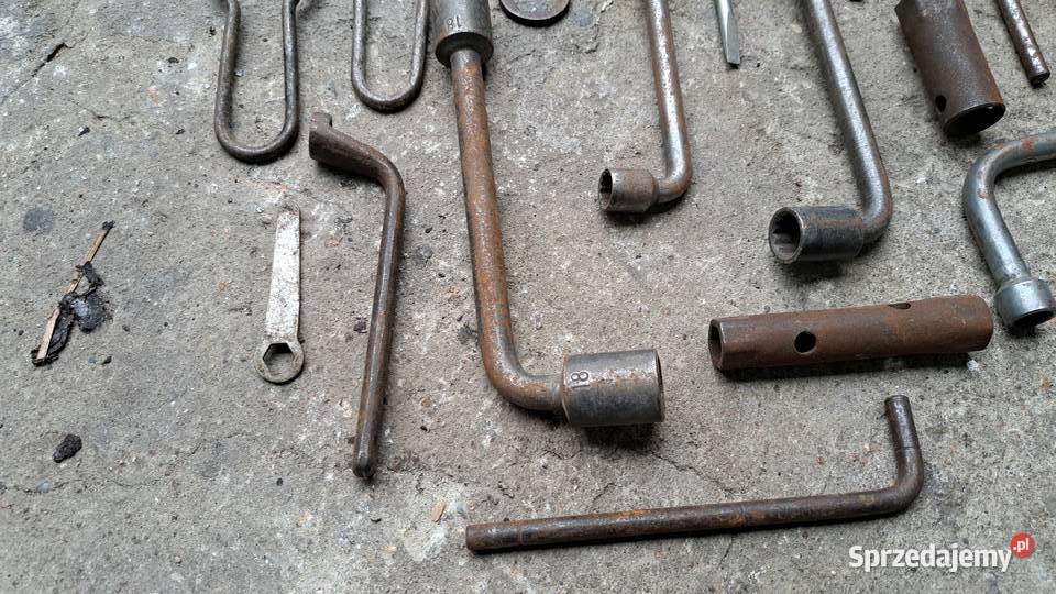 klucze samochodowe motocyklowe PRL wielkopolskie Leszno sprzedam