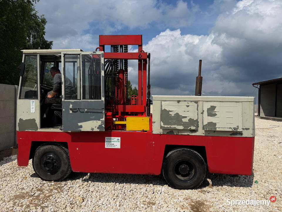 wózek bocznego załadunku ZETOR udźwig 5000 350m Działoszyn