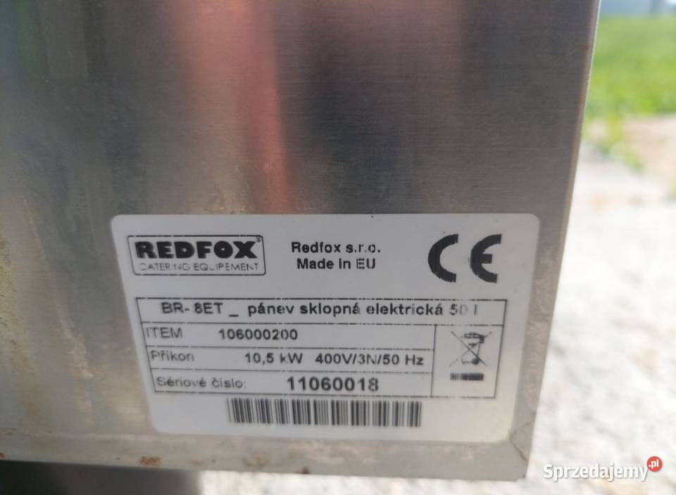 Patelnia redfox 50 litrów
