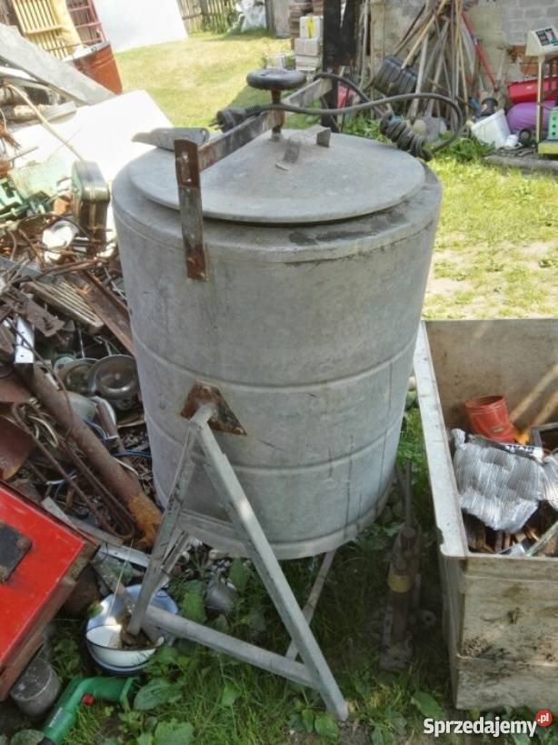 Duży Stary parownik parnik do gotowania Łódź