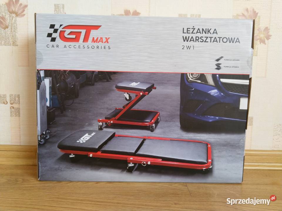 NAJTANIEJ Leżanka Warsztatowa Stołek Podpórka