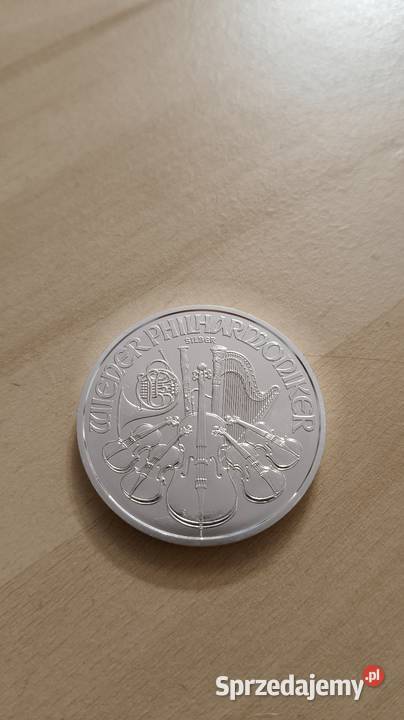 Srebrna moneta Wiedeńscy Filharmonicy 1 uncja Wrocław