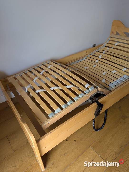 łózko z pilotem 3 możliwości ustawień i