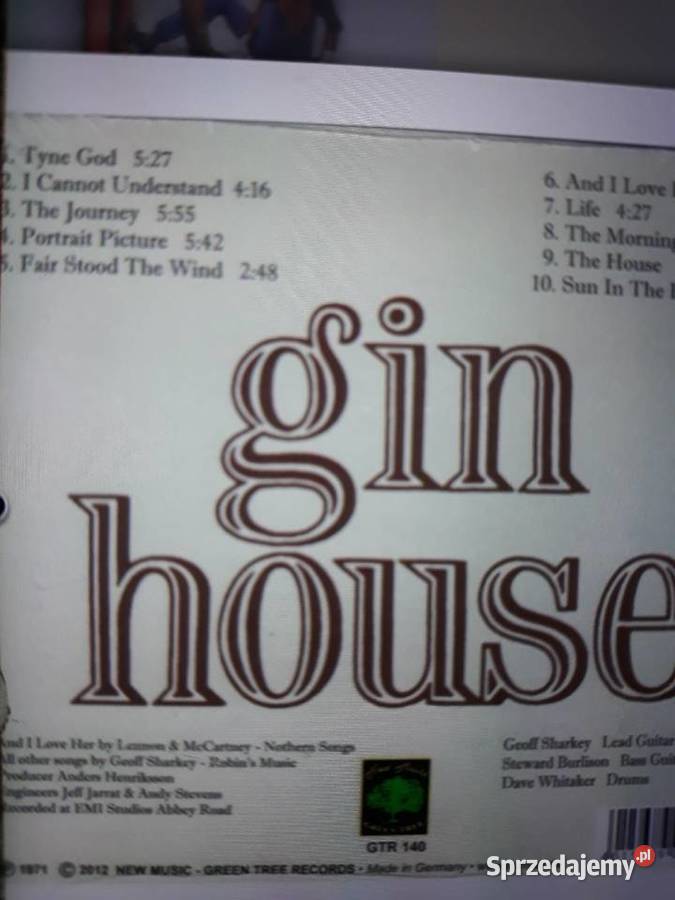 Z archiwum hard rocka GINHOUSE Ginhouse 1971