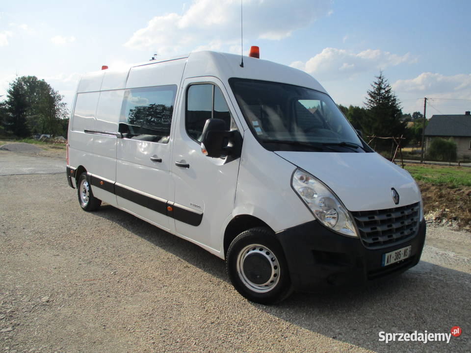Master L3H2 doka 7osobowy Dubel 125dCi 100KM małopolskie sprzedam