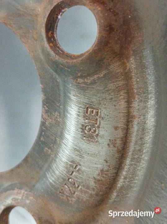 FELGA STALOWA R16 4X98 ET41 OC57MM 7JX16H2 FIAT Samochodowe