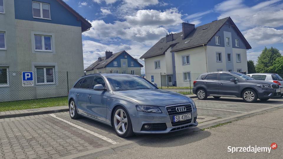 Sprzedam audi A4 B8 AVANT SLINE CAGA bez wkladu Bielsko-Biała sprzedam
