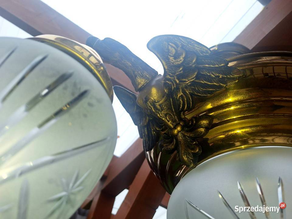 dwie lampy cztero punktowe i dwa kinkiety Myślenice