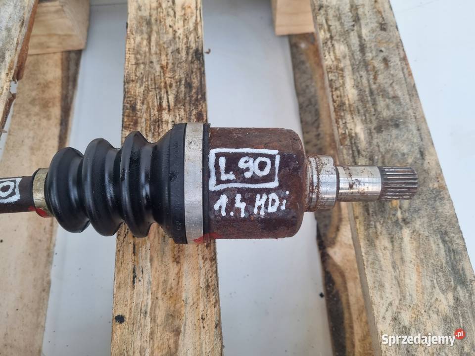 Peugeot 207 14 HDI PRZEDNIA LEWA lewy przód osobowe Rudka