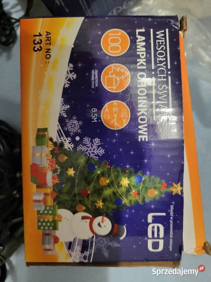 Lampki choinkowe led 17 metrów Taśmy LED Gliwice