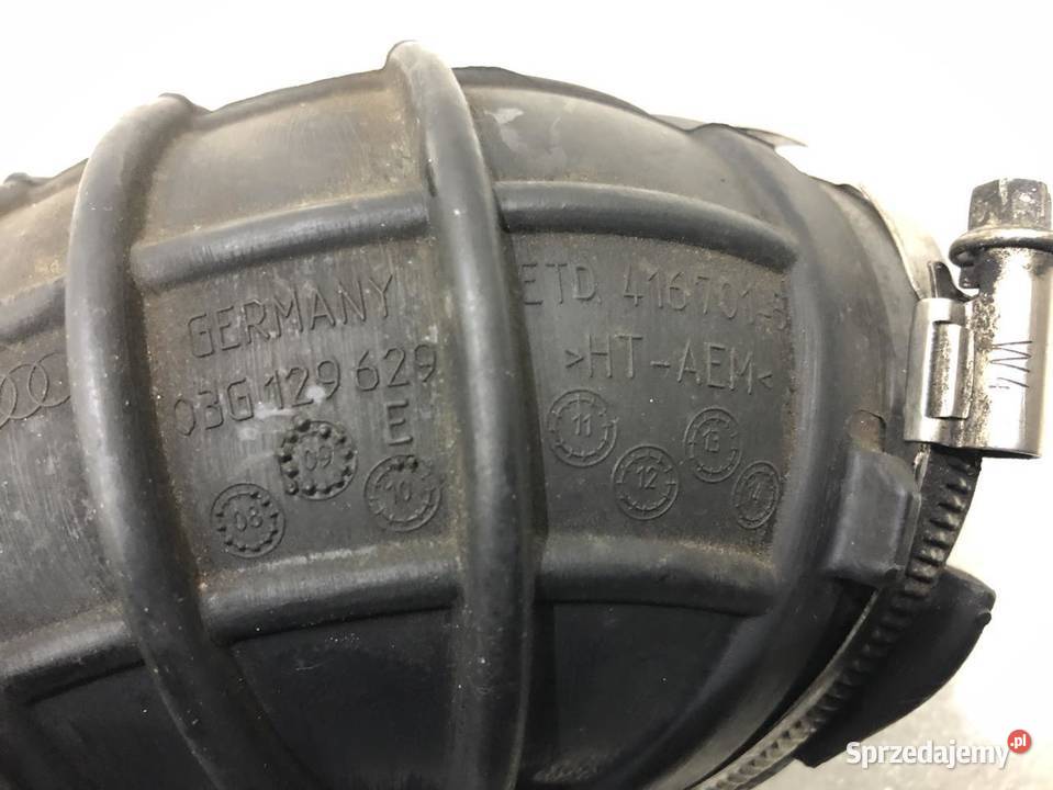 WĄŻ RURA PRZEWÓD POWIETRZA AUDI A5 8T 03G129629E wielkopolskie