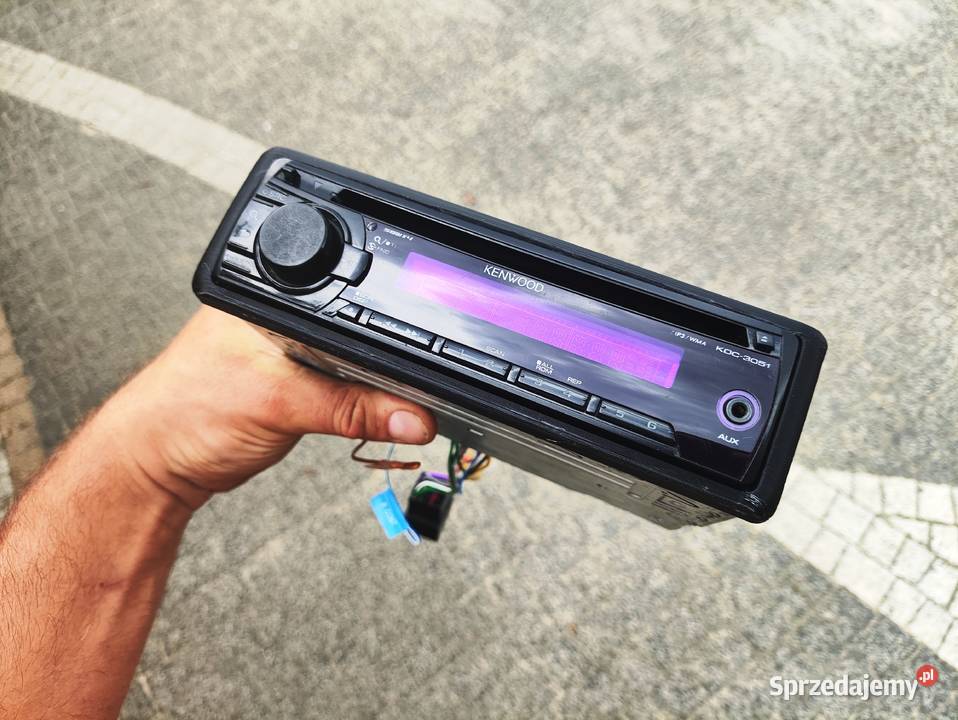 Radio samochodowe 1DIN Kenwood KDC3051 CDMP3AUX