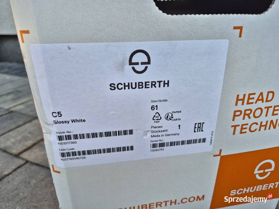 Kask szczękowy SCHUBERTH C5 rozmiar XL Rybnik sprzedam