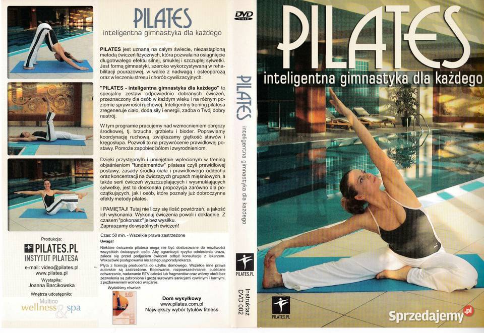 Płyta PILATES inteligentna gimnastyka każdego mazowieckie Warszawa sprzedam