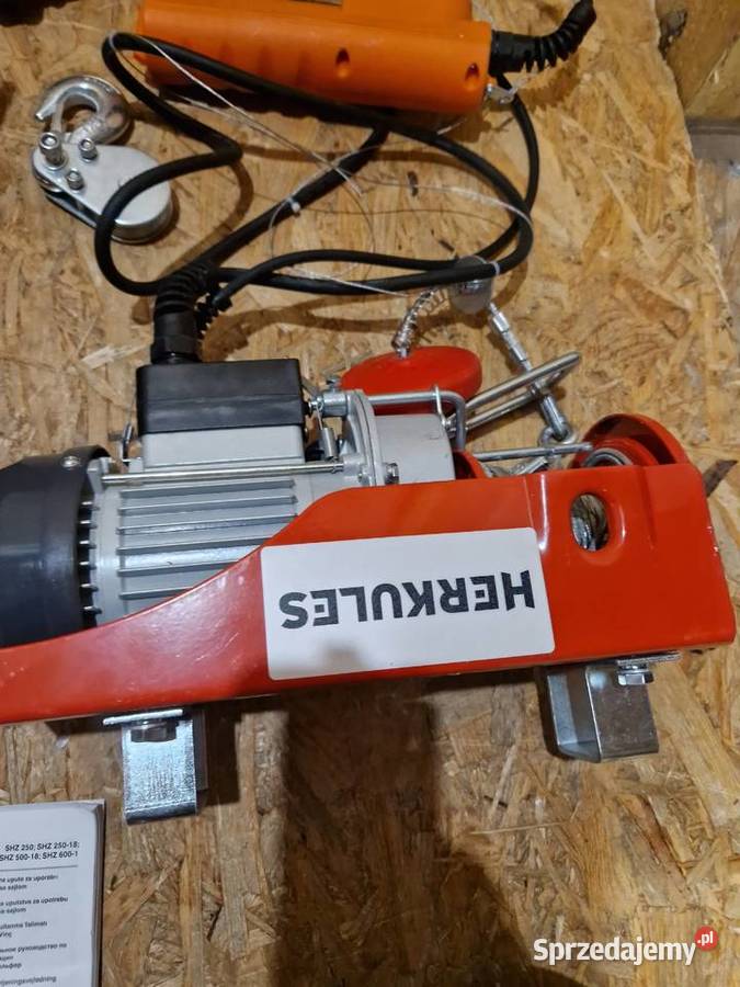 WCIĄGARKA ELEKTRYCZNA herkules shz 250125 Narzędzia ręczne Głogowa