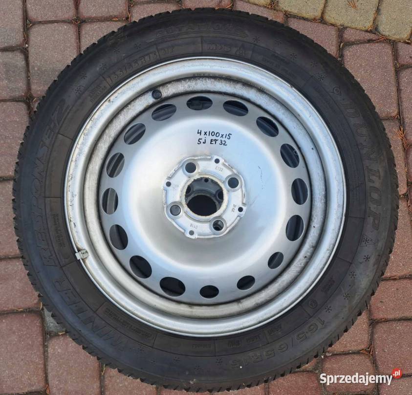 Felga stalowa 4 x 100 R15 5j et32 Q601 Renault Skołoszów