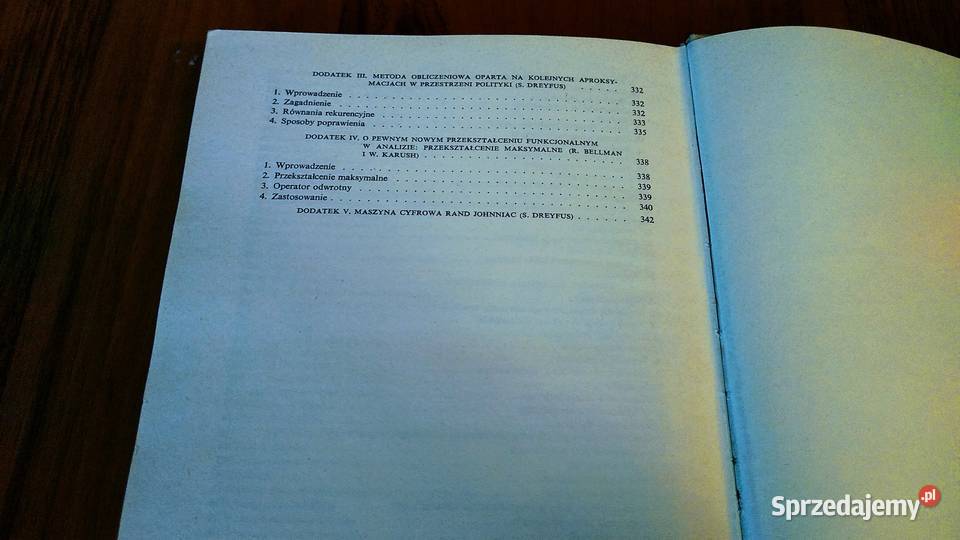 Programowanie dynamiczne zastosowanie Richard E Książki i Podręczniki Gdańsk