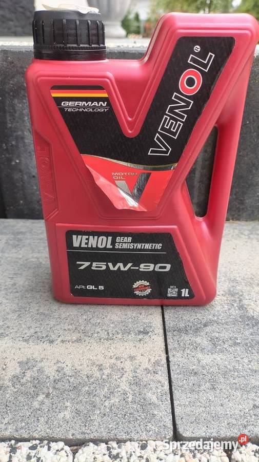 Olej do skrzyni Venol Gear Semisyntetic 75W90 osobowe Pozostałe Lublin