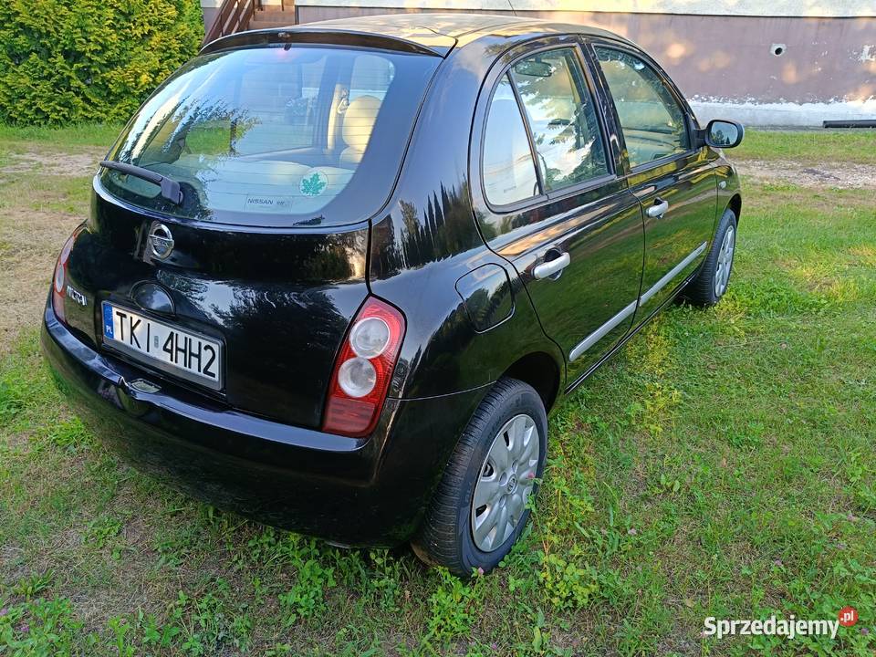 Nissan Micra k12 12 benzynagaz w stanie benzyna+LPG świętokrzyskie Morawica