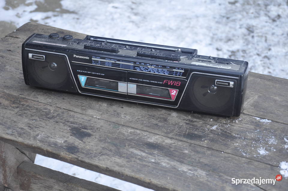 Panasonic FW18 Radiomagnetofon Kult Klasyk