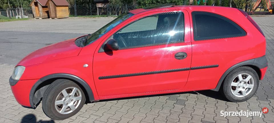 Opel Corsa C 10 BLPG hak 65l LPG100 opłaty ważne mazowieckie Skaryszew sprzedam