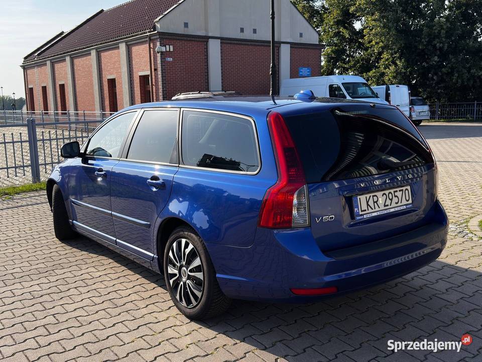 Volvo V50 20d Salon polska caly w oryginale 2010 autoalarm V50