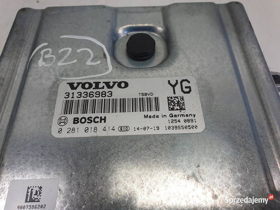 Volvo V40 II 20 D3 STEROWNIK SILNIKA komputer