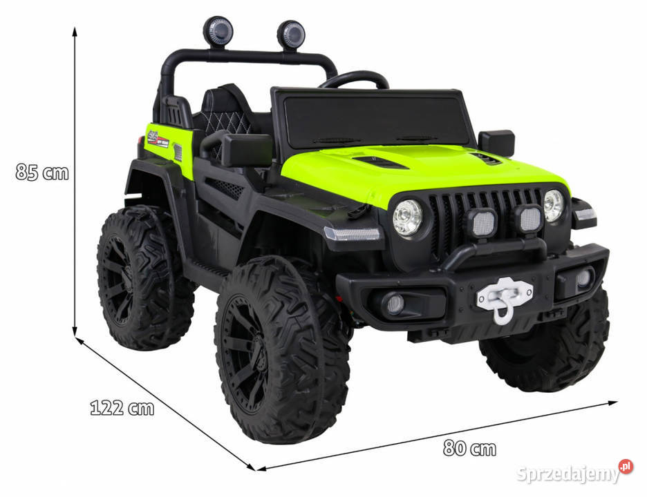 DUŻE auto terenowe 4x4 Master Of Terrain 12V Kraków sprzedam