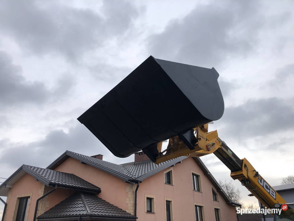 Łyżka szufla JCB QFIT 25M3 Lemiesz Hardox 500 małopolskie Kraków