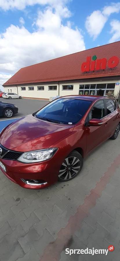 Piękny NISSAN PULSAR Polski salon automat 2017r dolnośląskie Świeradów-Zdrój