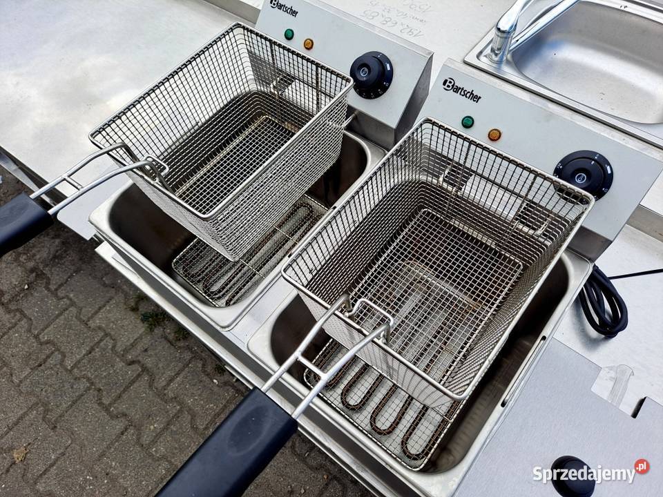 FRYTOWNICA 2 KOMOROWA 2X8 LITRÓW BARTSCHER Nowe Skalmierzyce sprzedam