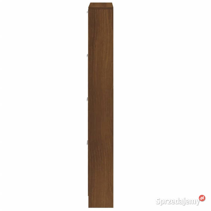 Półka na buty brązowy dąb 59x17x150 WM342525 Warszawa