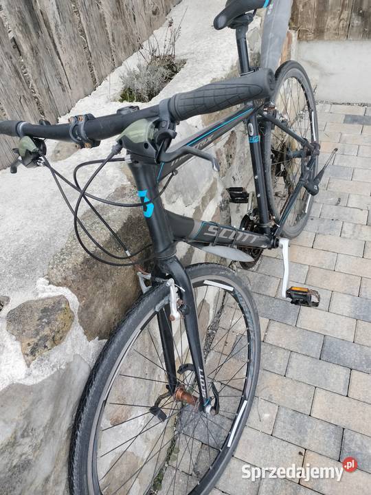 Scott metrix czarny rower miejski męski kola 28 Miejskie Urszulin