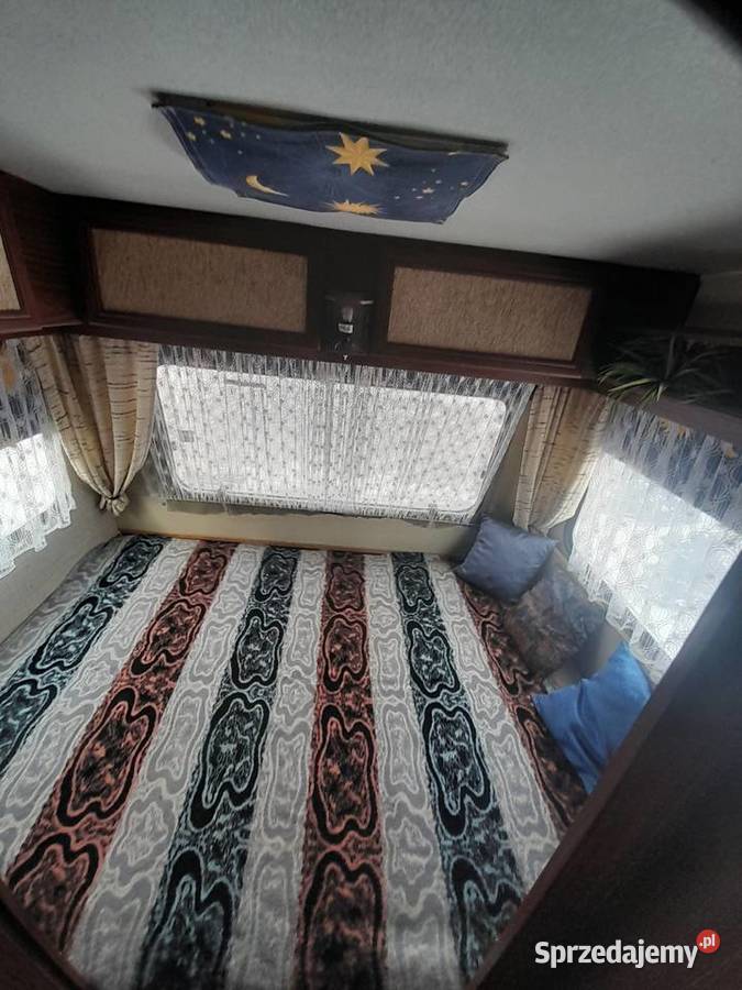 Przyczepa kempingowa z przeznaczeniem na działkę Sieradz