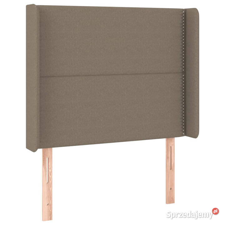 Zagłówek do łóżka z LED taupe 103x16x118128 Warszawa sprzedam