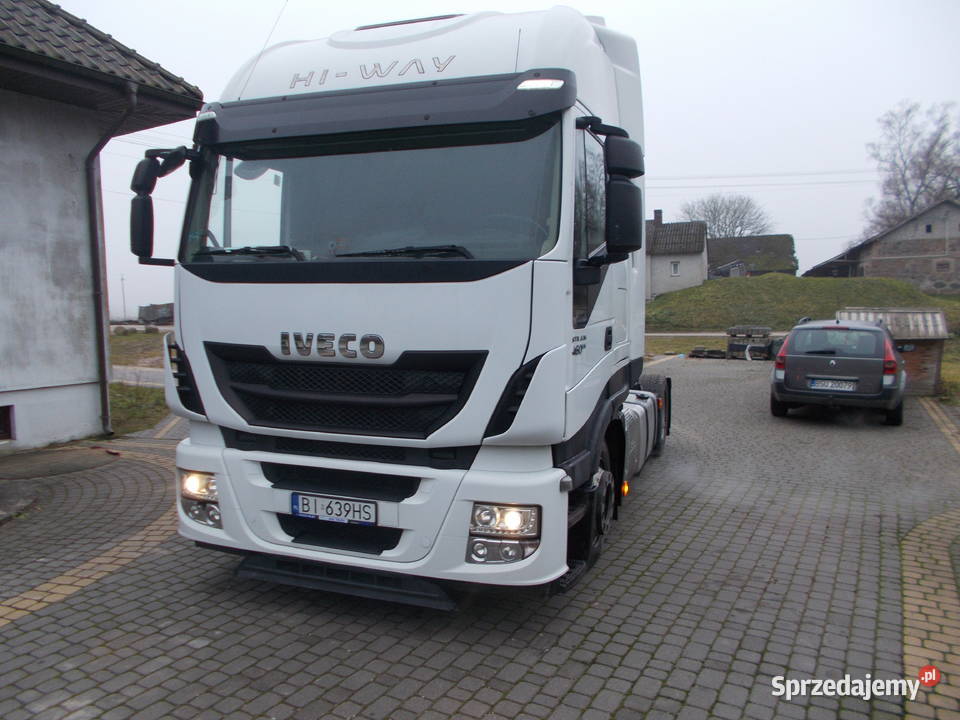 IVECO STRALIS euro6 hi way low deck mega cesja Karasiewo